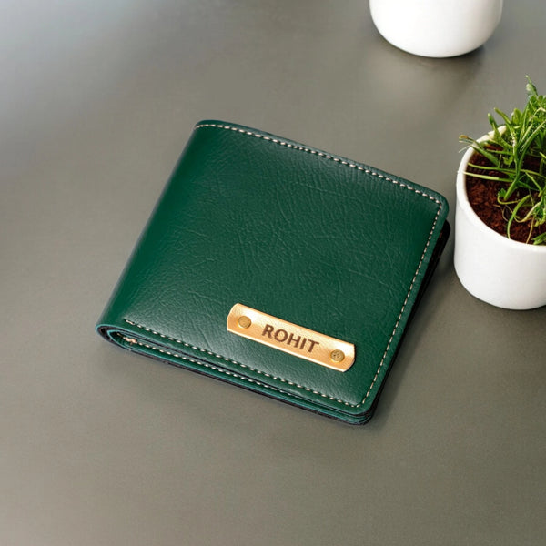 Name Personalized Nexon Leather Wallet