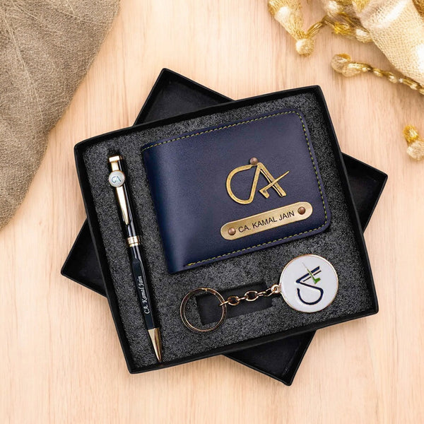 Personalized Wallet, Pen &amp; Keychain for CA