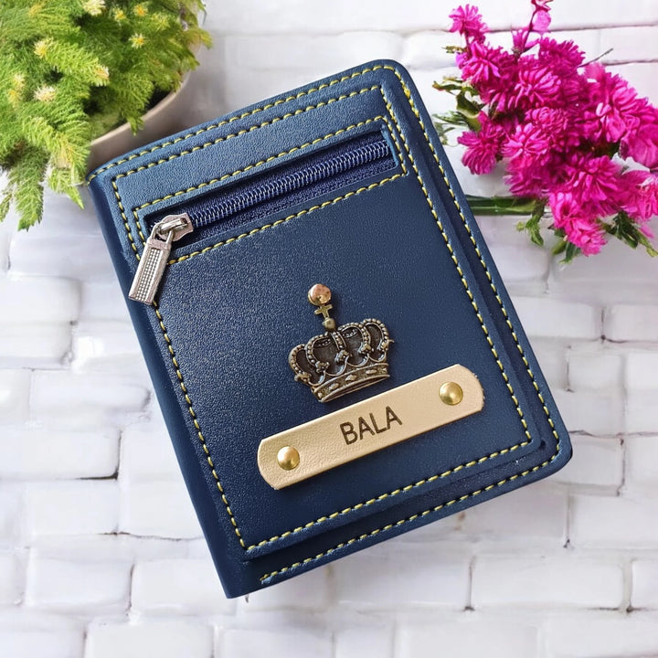 Personalized Urban Edge Vertical Wallet for Men