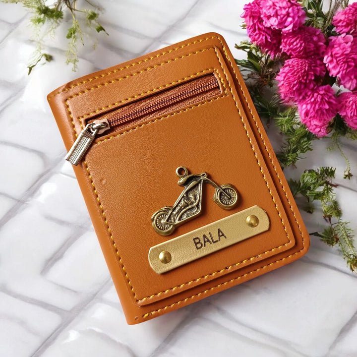 Personalized Urban Edge Vertical Wallet for Men