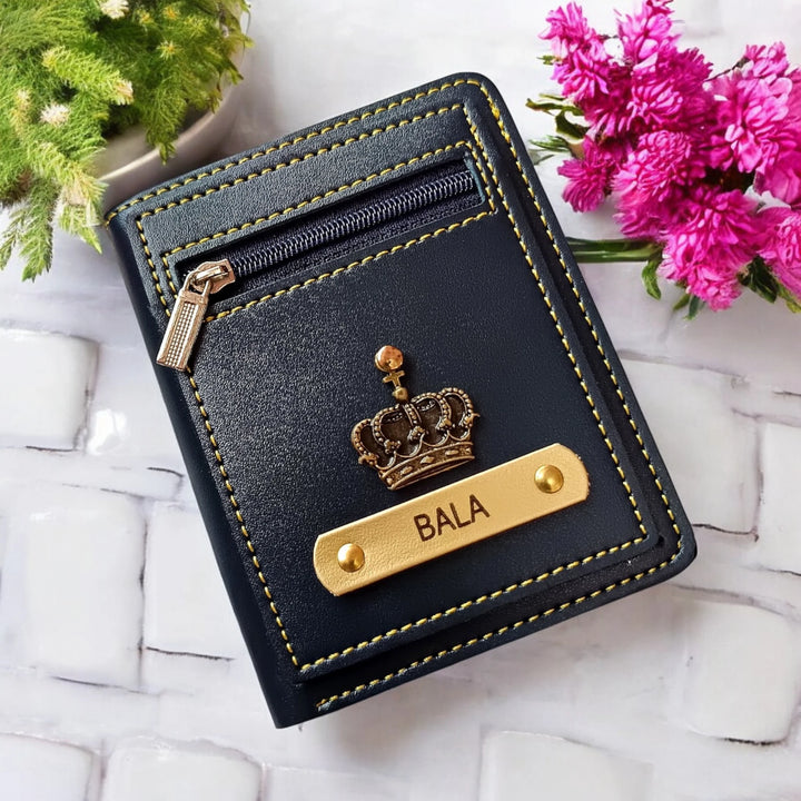 Personalized Urban Edge Vertical Wallet for Men