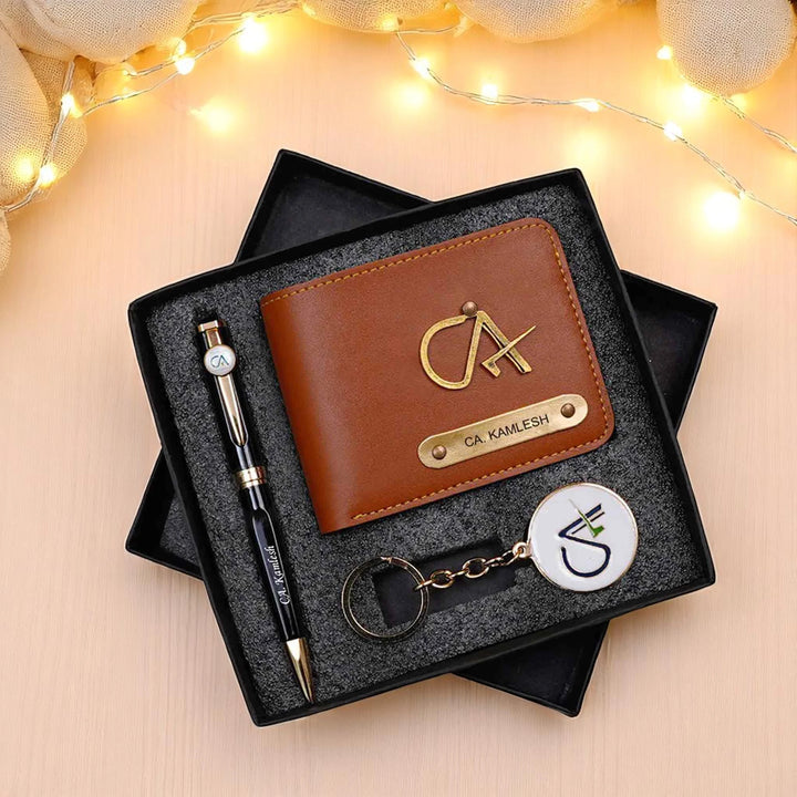 Personalized Wallet, Pen &amp; Keychain for CA