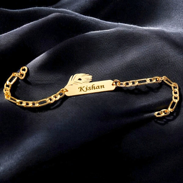 Krishan - Customised Name Rakhi