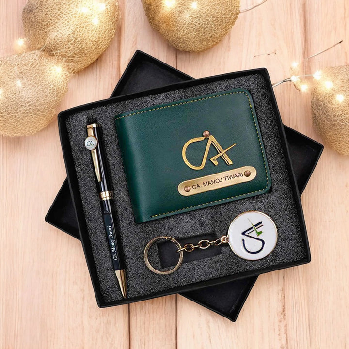Personalized Wallet, Pen &amp; Keychain for CA