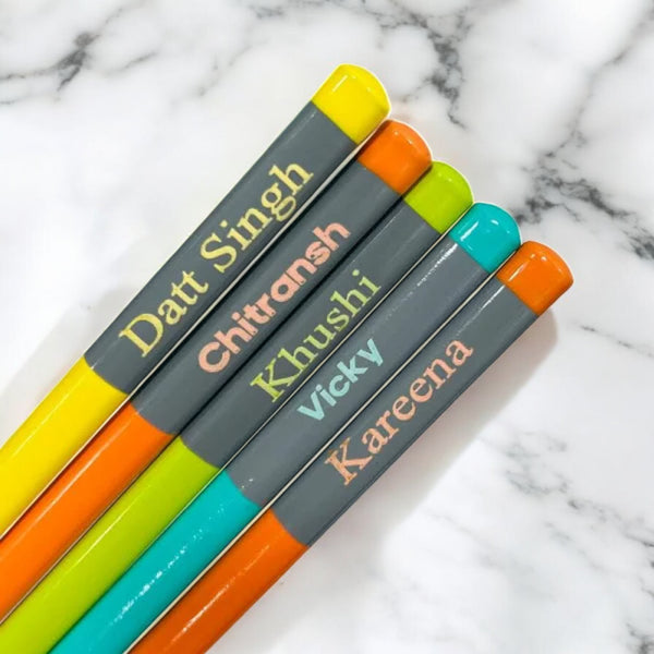 DOMS Custom Name Pencils – Premium Quality, Personal Touch in box of 10