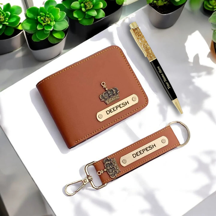 Wallet + Pen + Keychain Combo 2.0