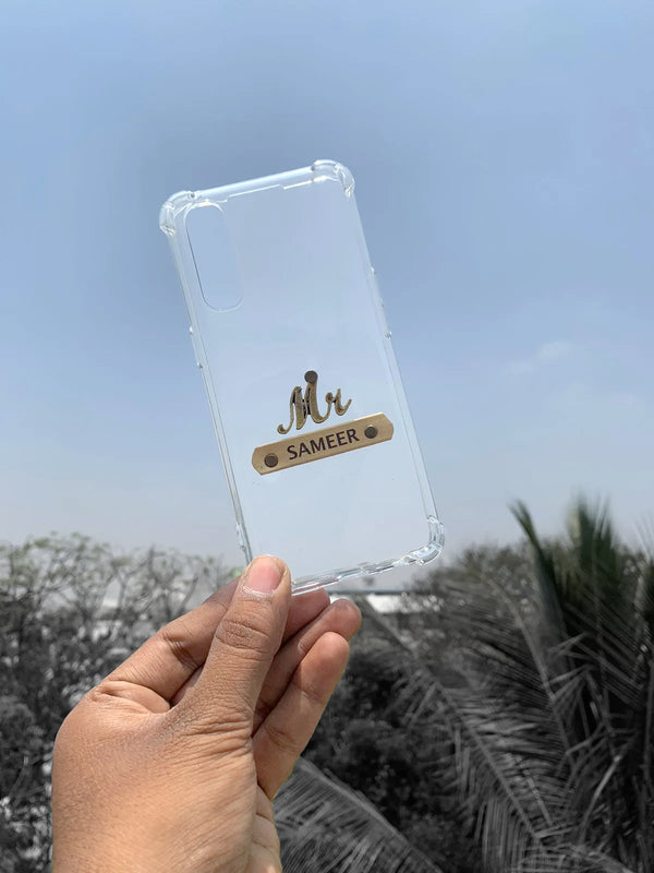 Transparent Name Case